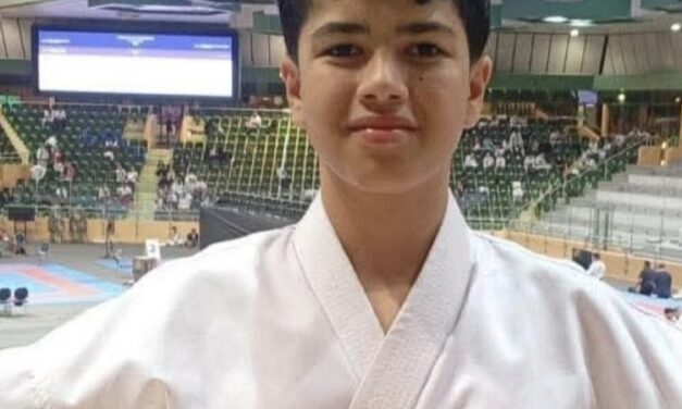 البطل الشاب حسّان مكرم الخطيب يحقق انجازا رياضيا في بطولة العالم للكيوكوشنكاي